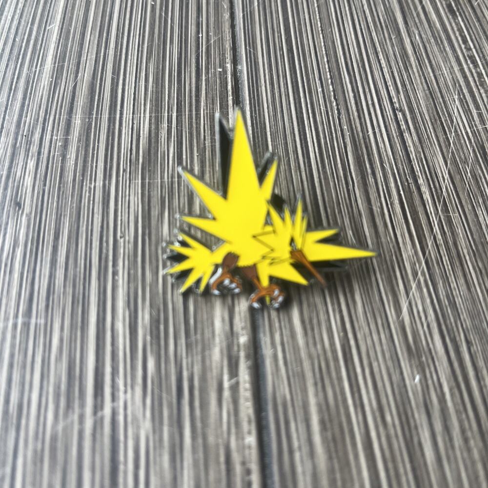 Pokemon TCG Zapdos Enamel Collector's Pin!
